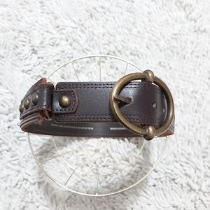 Esprit brown leather belt- size 30"